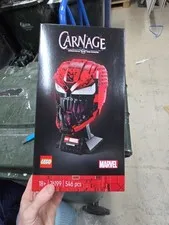 New LEGO Marvel Super Heroes Carnage (76199) Spider-Man Villain Symbiote Bust