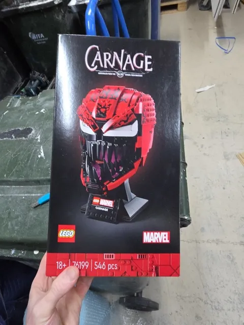 New LEGO Marvel Super Heroes Carnage (76199) Spider-Man Villain Symbiote Bust