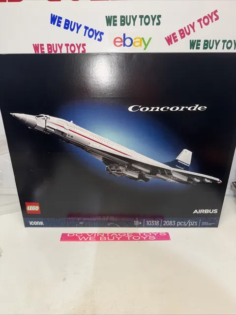 LEGO Icons: Concorde (10318) | BRAND NEW in Sealed Box ✈️ 🔥