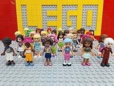 LEGO Friends Minifigures Set 30 Pieces Boys Girls Black White Residents Figures