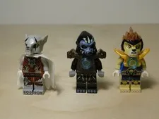 Lego Legends of Chima Worriz Gorzan Lennox Mini Figures  Lot of 3
