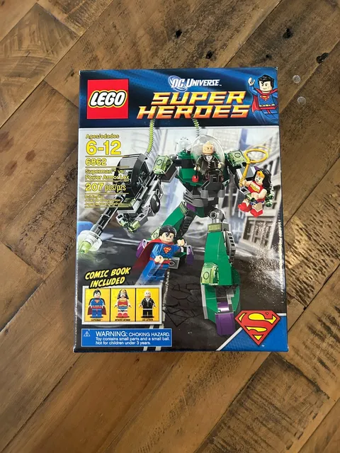 LEGO DC Comics Super Heroes: Superman Vs. Power Armor Lex (6862) (Sealed)