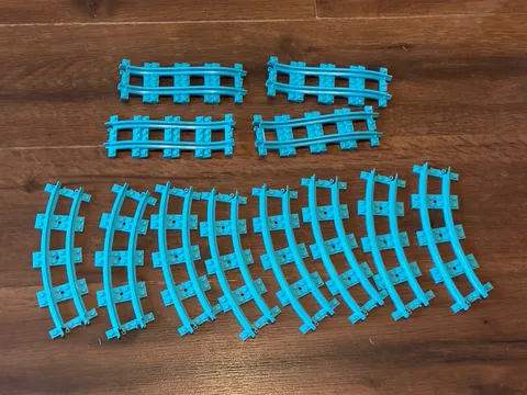 Lego Friends 41130 Replacement Parts Amusement Park Blue Roller Coaster Track