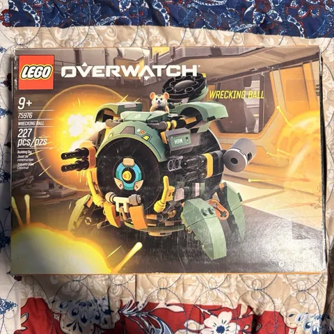 LEGO Overwatch Wrecking Ball 75976 Complete Set 227 Pieces Age 9+