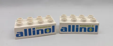 Lego Duplo Block Specialty Disney Cars Brick POWERED BY ALLINOL Tokyo Racing X2