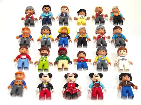 Lego Duplo People Figure Lot 23 pcs Mickey Mouse, Mini Mouse and More! + BONUSES