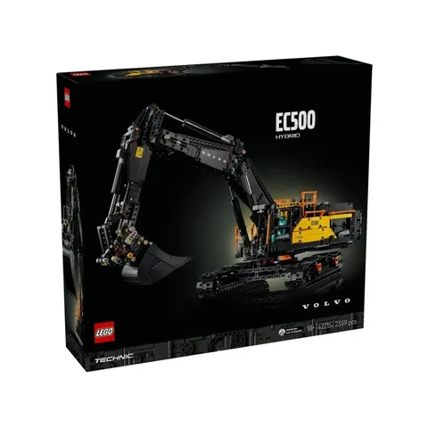 LEGO Technic 42215 Volvo EC500 Hybrid Excavator Building Set 