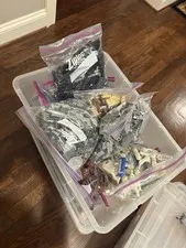 LEGO Bulk Lot Mixed Bricks Pieces (retired Star Wars and ninjago sets) 40 pounds