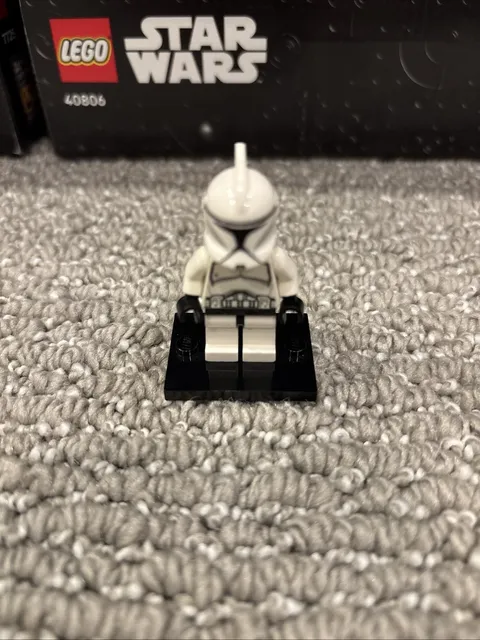 Lego Star Wars Phase One Clone Trooper Minifigure.