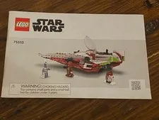 Lego Star Wars OBI-WAN KENOBI'S STARFIGHTER 75333 *INSTRUCTIONS ONLY*