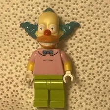 LEGO Simpsons Krusty The Clown Minifigure