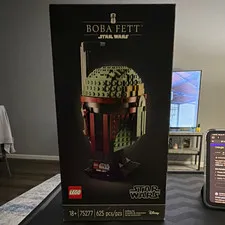 LEGO Star Wars Helmet Collection Boba Fett Helmet 75277 625 pcs 18+ Box