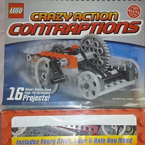 LEGO Crazy Action Contraptions English Booklet Manual Instruction Guide