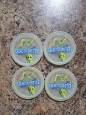 Legoland Florida Resort Galacticoaster Pop Badges Glow In The Dark  Set Of 4