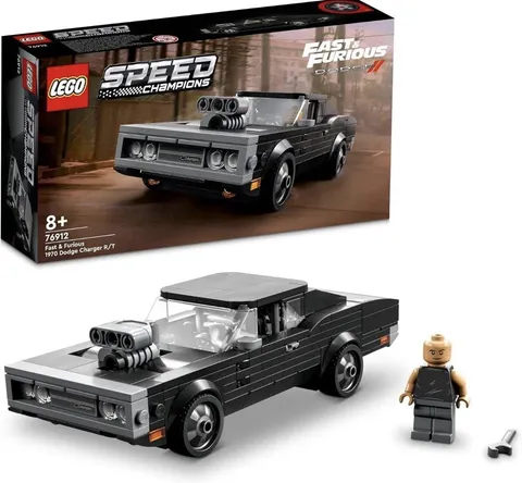LEGO Speed ​​Champions Fast & Furious 1970 Dodge Charger R/T 76912 Toy