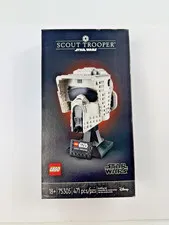 LEGO Star Wars: Scout Trooper Helmet (75305)  Completer Open Box Bag 1 & 2 Open
