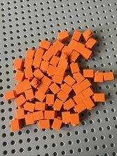 LEGO 3005 Orange Brick 1 x 1 - 70 Pieces