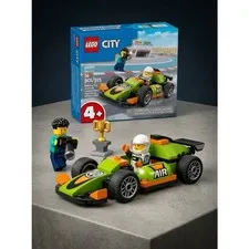 LEGO 60399 Green Race Car - Perfect Gift for Racing Fans, Ages 4+