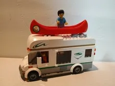 LEGO 60057 CITY: Camper Van - Used - Complete - No Manual or Box - Retired