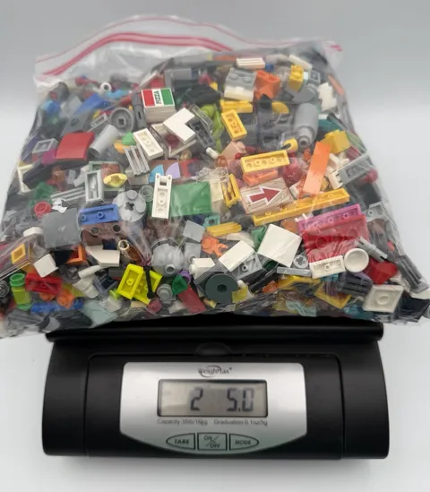 2.5 LB Small Lego Pieces Accessories Lot