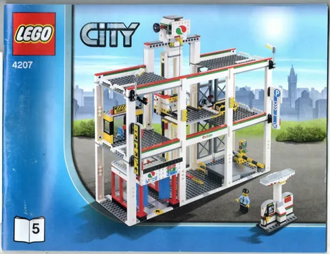 Lego ~  Instructions Manual Booklet Only ~ City 4207 - 5