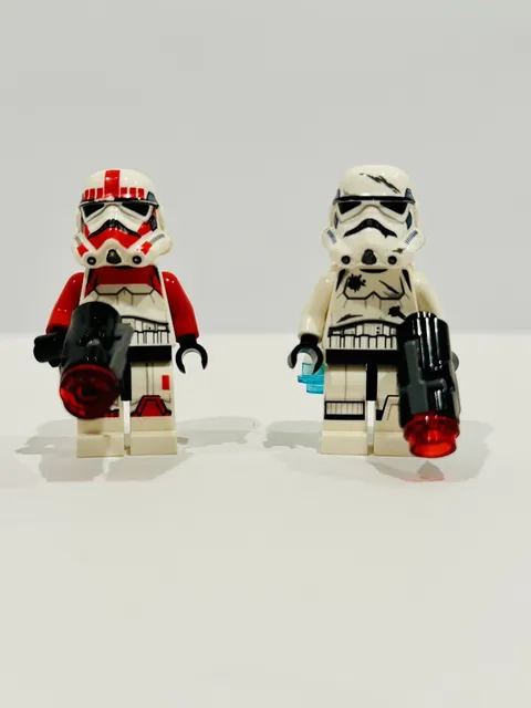 LEGO Star Wars Imperial Shock Trooper & Imperial Jetpack Trooper From (75134-1)