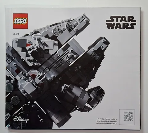 Instruction Guide Lego Star Wars 75375  GUIDE MANUAL ONLY --- NO LEGO pieces