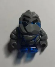 LEGO Power Miners Rock Monster Glaciator Minifigure Trans-Dark Blue