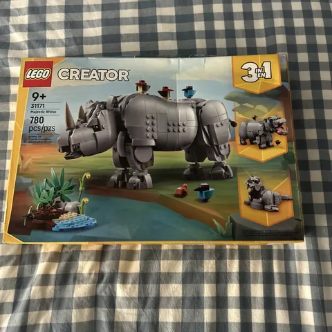 LEGO 31171 Creator 3 In1 Majestic Rhino New In Factory Sealed Box