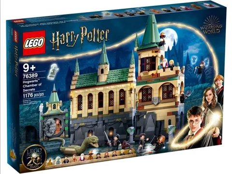 LEGO 76389 Harry Potter Hogwarts Chamber of Secrets New Retired Golden Voldemort