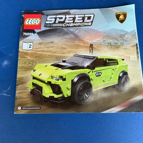 Lego |  Instructions Manual Booklet Only | Speed Champions 76899 Book 2