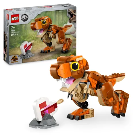 LEGO Jurassic World Little Eatie: T. Rex Figure - Dinosaur Toy for 7+ Year Old B