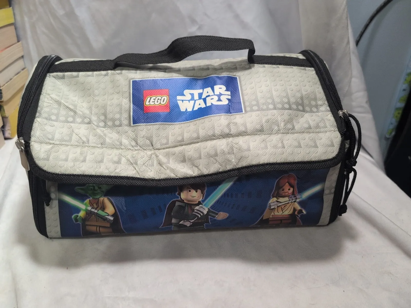 LEGO Star Wars ZipBin Storage Case & Playmat Clone Wars Yoda Anakin