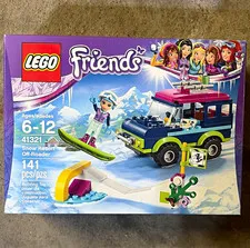 LEGO Friends 41321 Snow Resort Off-Roader 141pcs Emma With Box Ages 6-12
