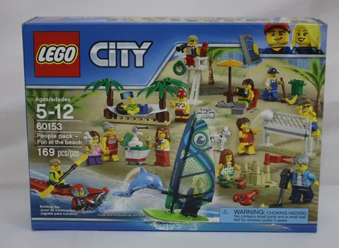 LEGO City: Fun at the Beach - People Pack (60153) Brand New & Factory Sealed