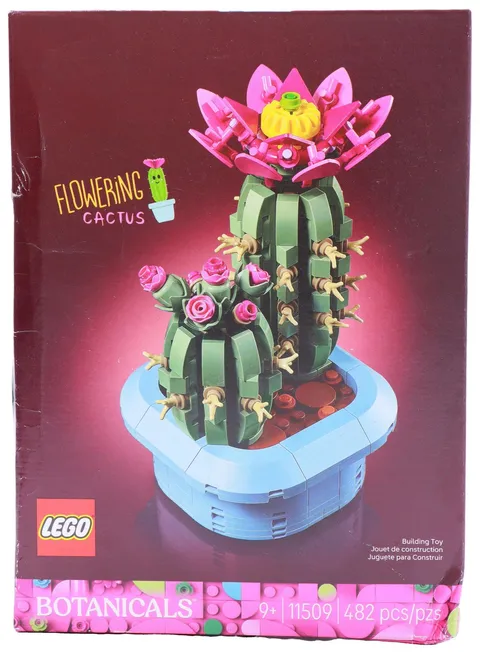 LEGO Botanicals Flowering Cactus 11509 Building Set