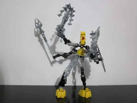 Lego Hero Factory 6229 XT4 Bionicle Figure Incomplete Mixed Parts Weapons
