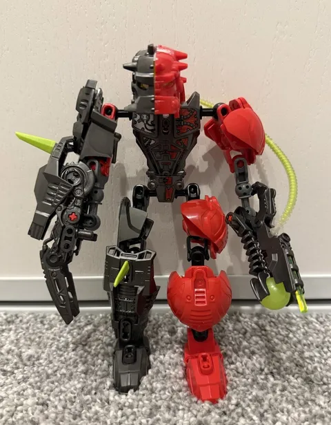 LEGO Bionicle Hero Factory Breakout Villains 6218 Splitface Loose Figure Rare