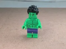 NEW LEGO® Hulk Minifigure Dark Purple Pants Spiked Hair 76287 sh0982 MARVEL 