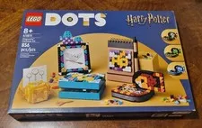 LEGO DOTS: Harry Potter Hogwarts Desktop Kit 41811 Brand New Sealed Ships Fast!