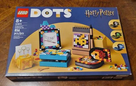 LEGO DOTS: Harry Potter Hogwarts Desktop Kit 41811 Brand New Sealed Ships Fast!