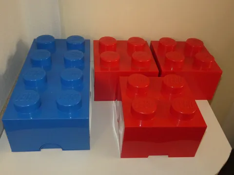 Lego Storage Storage Box Brick Bundle Collection 4 Pieces