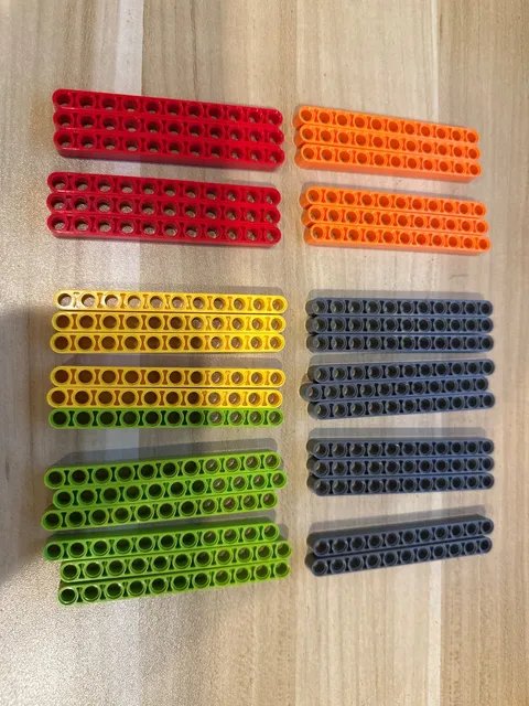 Lego Technic Liftarm Thick 1x11 (35 pieces)