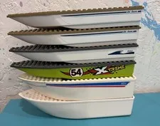 Lot Of 6 Lego Boat Hulls
