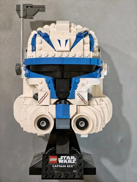 Lego Captain Rex Helmet 75349 Used Complete