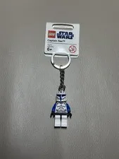 LEGO Star Wars 852356 Clone Captain Rex Keychain Rare Retired
