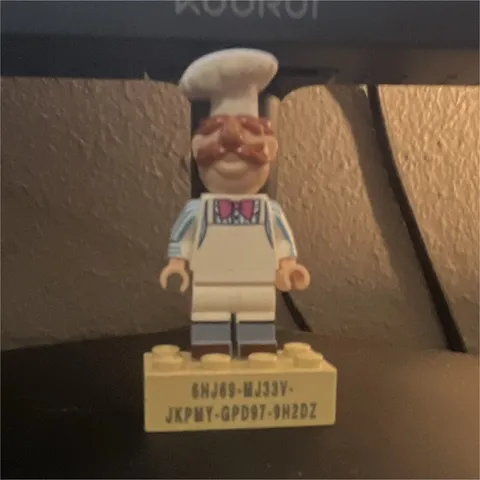 LEGO Minifigures Chef Minifigure Plastic Age 5+ MINIFIGURES Theme