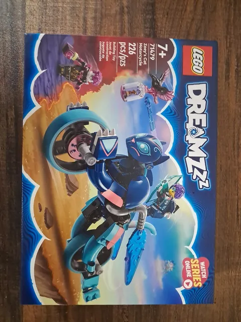 LEGO Dreamzzz Zoey’s Cat Motorcycle Set (71479) Retired New Sealed 