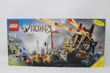 LEGO Vikings-7020- Army of Vikings w/Heavy Artillery Wagon-Factory Sealed EX Box