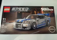 LEGO SPEED CHAMPIONS: 2 Fast 2 Furious Nissan Skyline GT-R (R34) (76917) - NEW